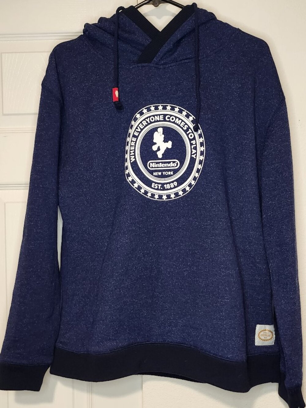 Official Nintendo NY Mario Graphic Hoodie XL Sportige